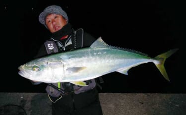 夜の堤防ブリゲームでブリ＆ハマチ連発【熊本・茂串漁港】シーバスタックル…