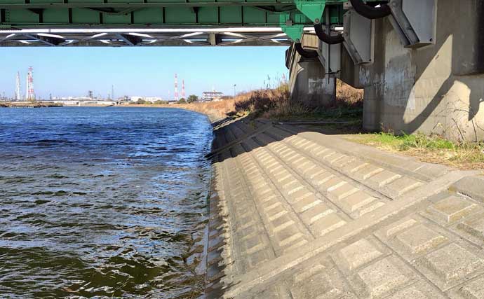 「ルアーは巻かないが正解！」水温と気温が急上昇した河川でシーバス3連発【養老川】