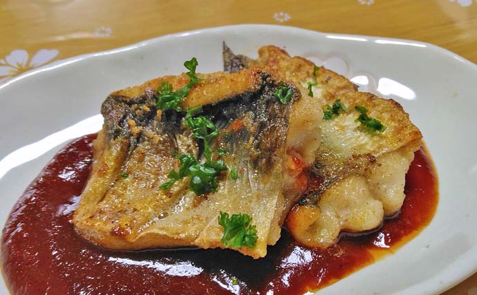 釣魚・外道のグルメ『カライワシのムニエル＆天ぷら』　釣って30分が勝負