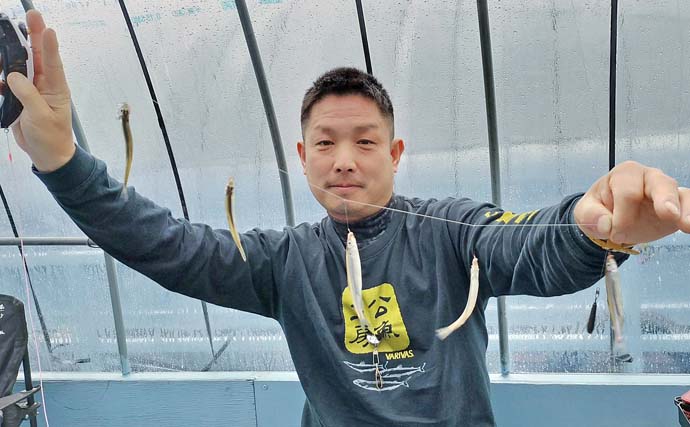 「寒さ知らずのドーム船で束釣り連発！」諏訪湖ワカサギ483匹の快釣【長野】