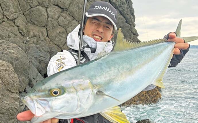 大瀬戸の沖磯フカセ釣りで80cm級ヒラマサ浮上【長崎】45cm口太も連発