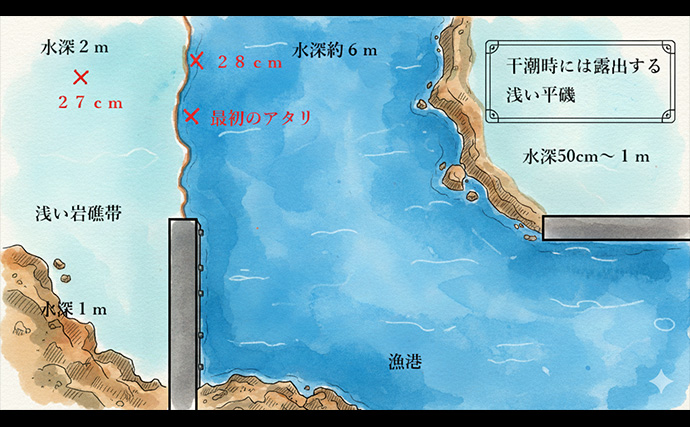 堤防メバリングで28cmメバルを好捕【千葉・勝浦】 尺メバルを狙える条件とは？