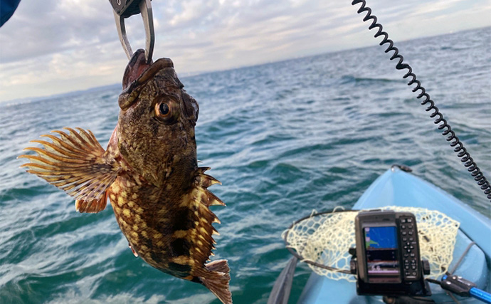 「冬のカヤックフィッシングはツラくない！」ボトムワインドでヒラメにマゴチ連発