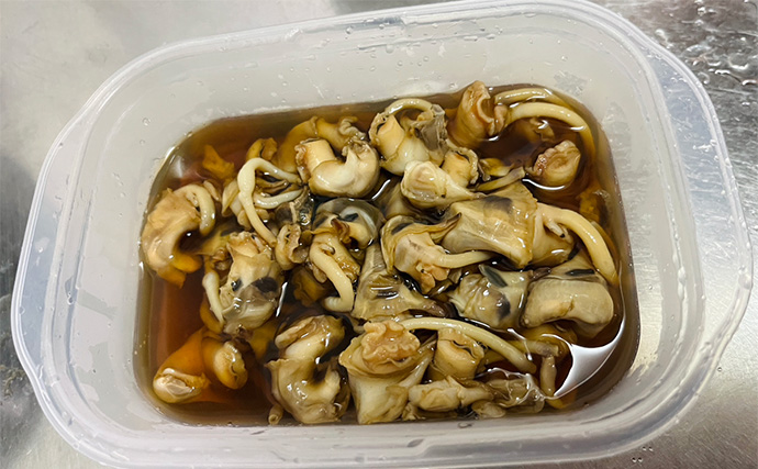 関東ではあまり見かけないけど関西ではメジャーな『ミヤコボラガイ』はとても美味