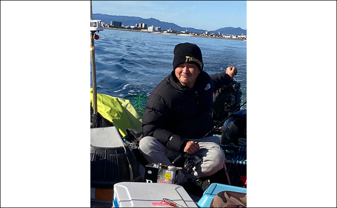 ハゼを使った泳がせ釣りで48cmマゴチをキャッチ【三重】魚礁周りの水深12mでヒット