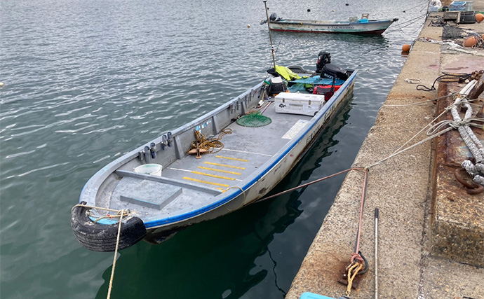 ボートルアーゲームで55cmマゴチをキャッチ！【三重】ワームのテールカットが奏功？