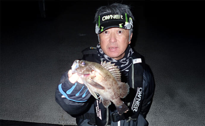 夜の堤防での電気ウキ釣りでメバル2桁釣果！【熊本】調子は右肩上がりか