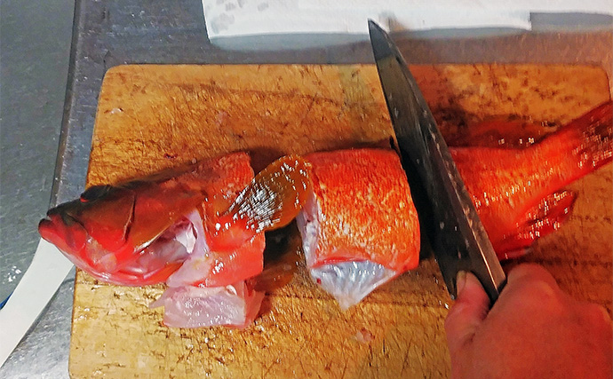 釣魚で作る「鍋」レシピ：アカハタの寄せ鍋　煮込み時間は15分がベスト