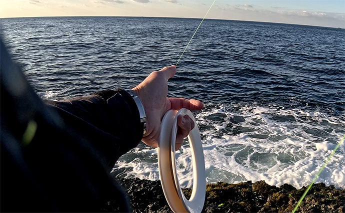 「これぞ最強タッグ！？」潜水＆釣りで魚を狙い撃ちしてみた　ムツ連打に成功