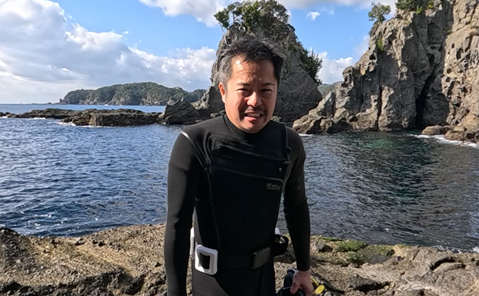 「これぞ最強タッグ！？」潜水＆釣りで魚を狙い撃ちしてみた　ムツ連打に成功