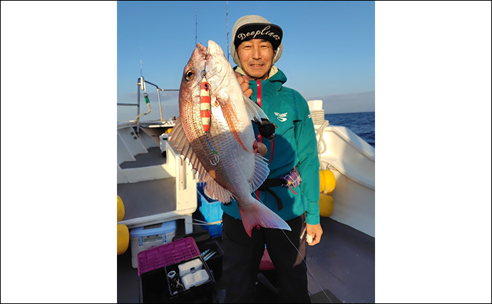 御前崎沖ジギングでカンパチ連発！【静岡】潮緩でも重いジグが的中