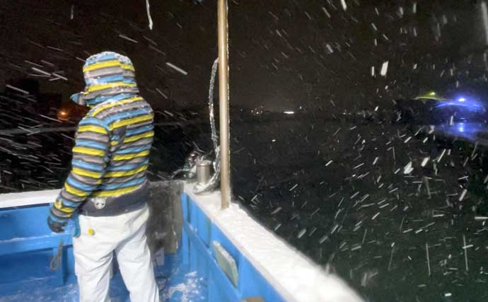 富山湾のスルメイカがノッコミ間近か　「スルメタル」で2桁釣果達成！