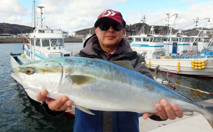 「アジを食わせて青物狙撃！」落とし込み釣りで70cmワラサキャッチ【愛知】