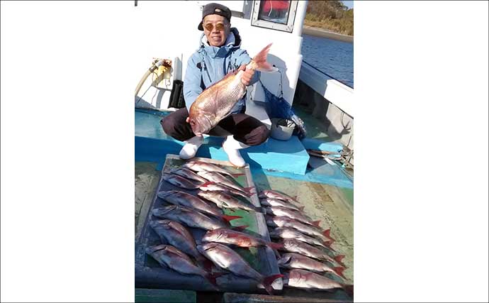 【沖釣り釣果速報】大型マダイ頭に良型ずらり！大分沖のタイラバ絶好調（大分・熊本）