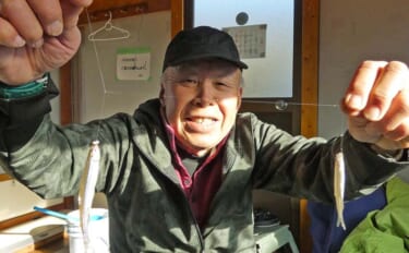 「寒風知らずの快適空間」ドーム船で12年ぶりのワカサギ釣り満喫【神奈川…