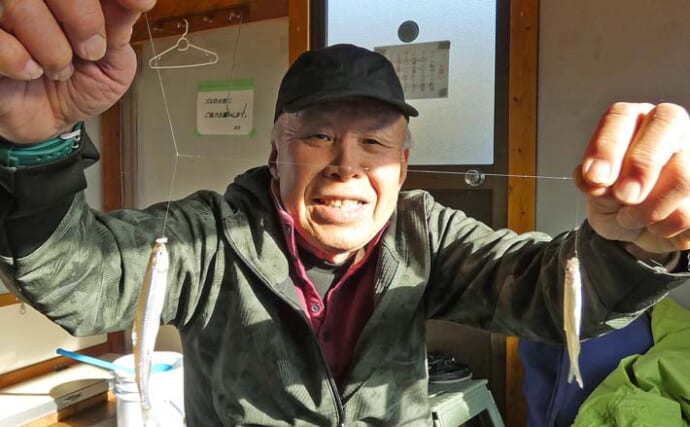 「寒風知らずの快適空間」ドーム船で12年ぶりのワカサギ釣り満喫【神奈川・相模湖】