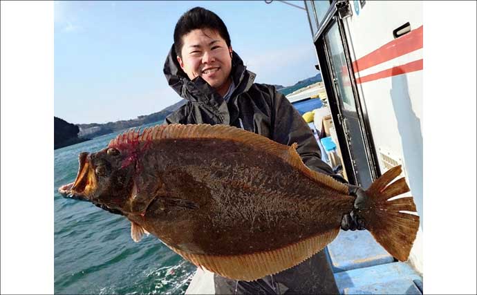 【沖釣り釣果速報】トラフグに座布団ヒラメ乱舞！泳がせ＆カットウで高級魚続々（三重）