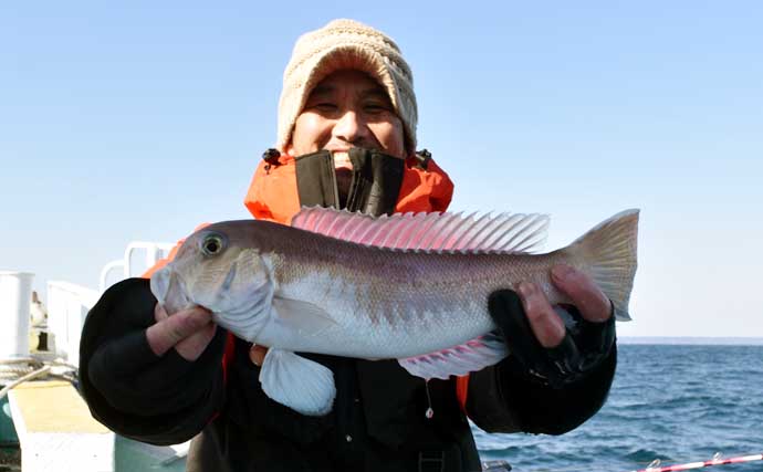 御前崎沖の底物五目釣りで全員安打！【静岡】アマダイ狙いシフトが奏功し好ヒット連発