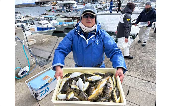 【沖釣り釣果速報】伊良湖沖でブリ90cm級登場！寒ビラメも好機でイワシ泳がせ好調（愛知）
