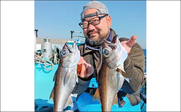 ライト深場釣りでクロムツ連発＆キンメダブルヒット！【相模湾】逆テーパー仕掛けが活躍