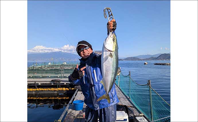 海上釣り堀でワラサ連発＆マダイ追釣！【静岡・沼津】カツオの切り身が的中