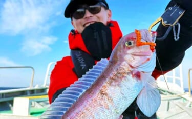 【沖釣り釣果速報】御前崎沖アマダイ五目で本命キャッチ！赤白アマダイ交じ…