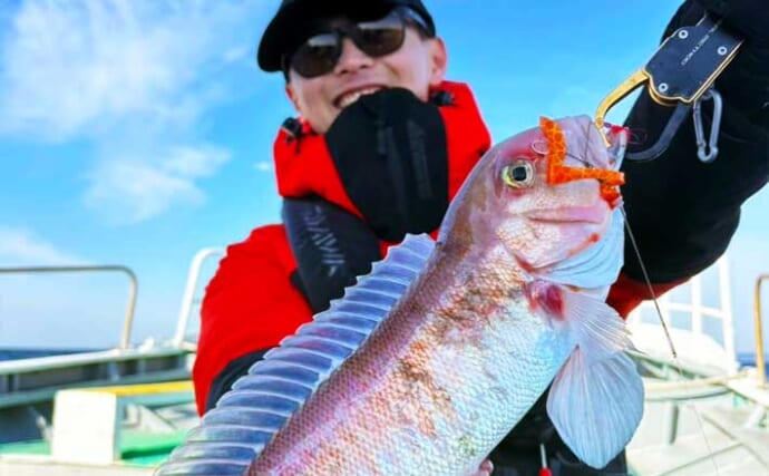 【沖釣り釣果速報】御前崎沖アマダイ五目で本命キャッチ！赤白アマダイ交じり多彩釣果（愛知・静岡）