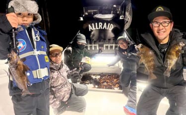 【沖のルアー釣果速報】根魚ボート便でメバルラッシュ！最大24cm頭に連…