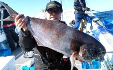 【沖釣り釣果速報】玄界灘のテンビン五目で6〜9kg級大型メダイ続々浮上…