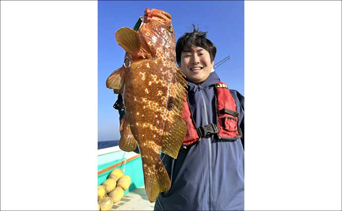 【沖のルアー釣果速報】SLJ＆ブレードジギングで大型アコウ手中！高級根魚が多数ヒット（九州）