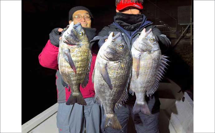 【沖のルアー釣果速報】チヌジギで良型クロダイ連発！ホウボウも入れ食い状態（愛知）