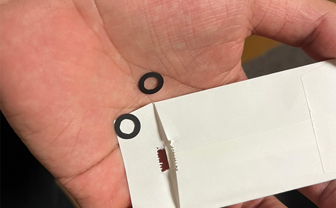 「リールに巻いた糸の偏り気にならない？」 ワッシャーによる簡単な調整方法を解説