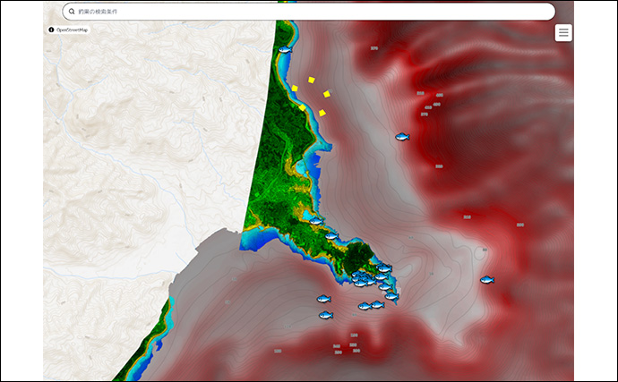「海底の起伏を狙うと魚が釣れる！」 ボートアマダイ釣りで地形釣りが的中