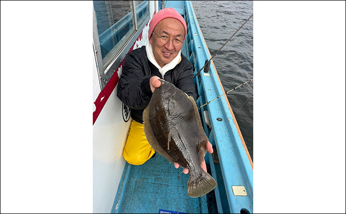 関東エリアの【船釣り特選釣果】ヤリイカ本格化　多点掛け連発で船中トップ48匹