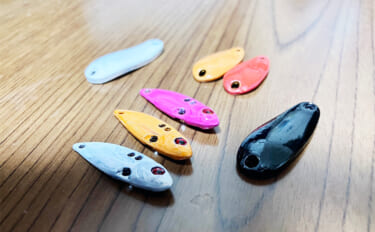 「全てダイソー製品！」 100均ルアーをマジック直塗り＆UV硬化のお手…