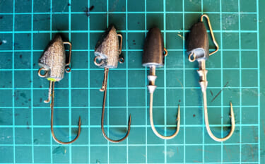 「針が鈍っても捨てちゃダメ？」 使い古したジグヘッドを切断して再利用す…