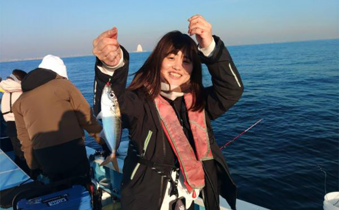 関東エリアの【船釣り特選釣果】ヤリイカ本格化　多点掛け連発で船中トップ48匹