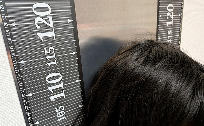 釣った魚のサイズと子供の身長どちらも測れるメジャーボードを自作してみた