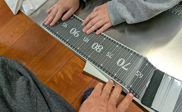 釣った魚のサイズと子供の身長どちらも測れるメジャーボードを自作してみた