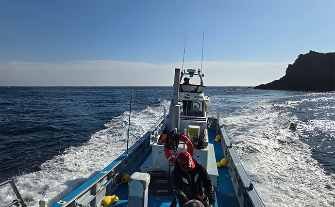 シーズン終盤の寒メジナ釣りで42cm尾長を捕獲成功！【静岡】細ハリス変更が的中