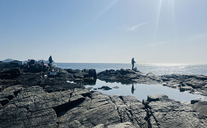 「良型クロは簡単じゃない！」磯フカセ釣りで重量級ヒットが連発【宮崎】