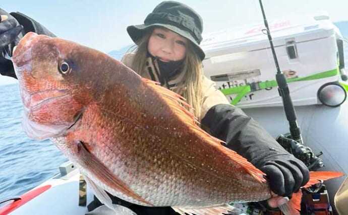 女性のゴムボートアングラーに聞いた「100%自力で釣る」魅力とは？