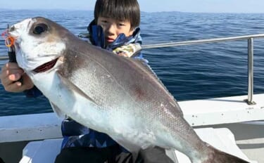 【沖のルアー釣果速報】タイラバで70cm超メダイ手中！良型マダイ＆アマ…