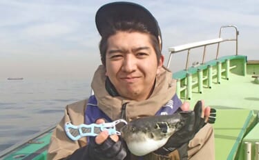 東京湾トラフグ釣りに初挑戦【千葉・吉野屋】カットウ仕掛けで本命キャッチ…