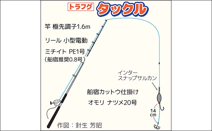 東京湾トラフグ釣りに初挑戦【千葉・吉野屋】カットウ仕掛けで本命キャッチ成功！