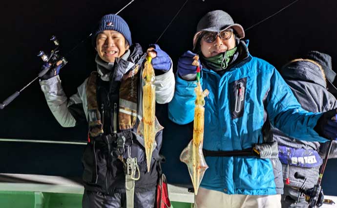 「2026年はヤリイカのアタリ年！」尾鷲湾イカメタルゲームで大型が続々登場【三重】