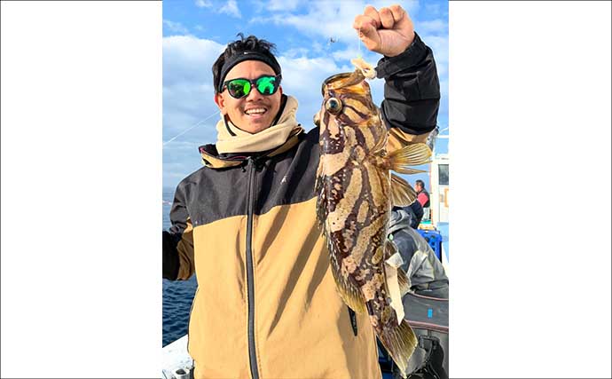 底物五目釣りでレア魚『カケハシハタ』が浮上！【船のエサ釣り最新情報／愛知・静岡】