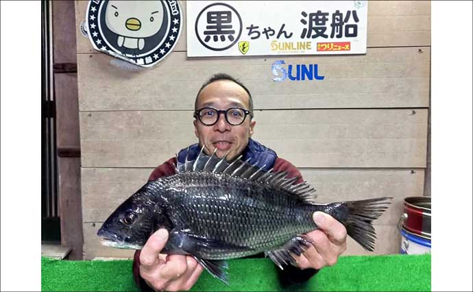 カセでのファミリーフィッシングでジャンボイサキGET！【かかり釣り最新情報・三重】