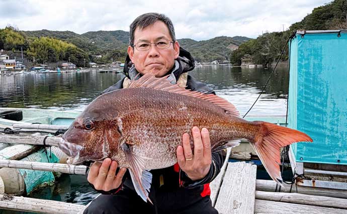 カセでのファミリーフィッシングでジャンボイサキGET！【かかり釣り最新情報・三重】