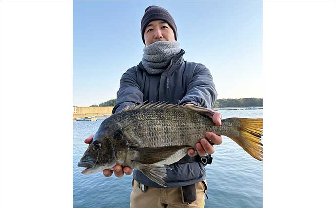 カセでのファミリーフィッシングでジャンボイサキGET！【かかり釣り最新情報・三重】